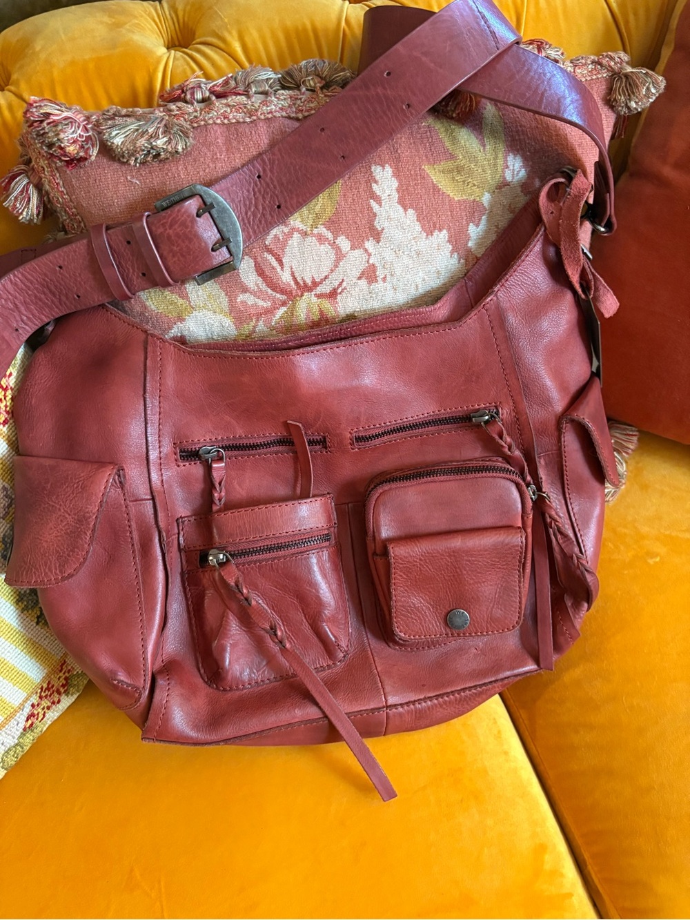 Free People We The Free leather shoulder bag
